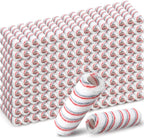 Leumoi 120 Pcs Paint Roller Covers, 1/2 Nap 9" Roller Covers, High Capacity Microfiber Naps for Wall Paint Kit Home Repair Tools Painting Supplies(Red Gray)