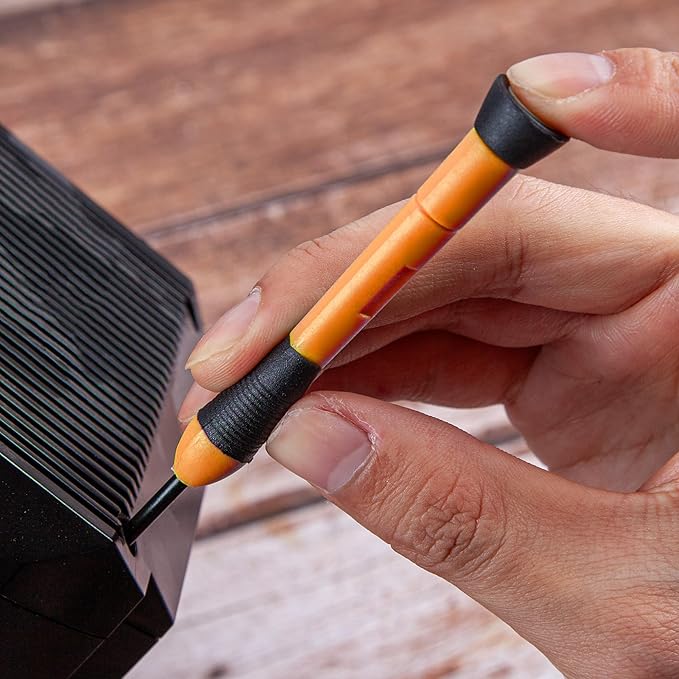 CARTMAN 39 Piece Tool Set General Household Hand Kit with Plastic Toolbox Storage Case Orange