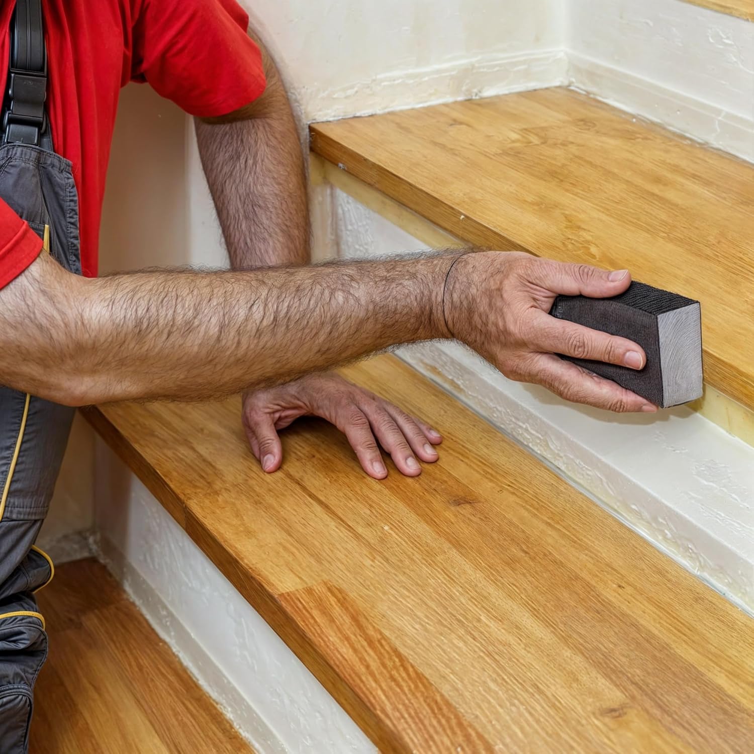 5 Powerful Pot Scrubber Cleaning Sponges, Heavy Duty Kitchen Eraser Scouring Pads, Dishwashing Oven Stove Cleaning Sponges, BBQ Grill Scrubbing Dish Cloths