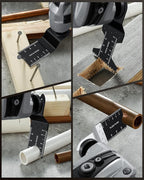 60Pcs Oscillating Tool Blades, Universal Metal Wood Plastic Multitool Blades Quick Release Saw Blades Compatible with Fein Multimaster, Milwaukee, Makita, Bosch, Dewalt, Ryobi, Craftsman