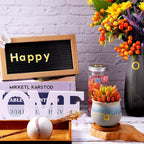 Outus 8 Sheets Vinyl Letter Stickers Self Adhesive Mailbox Numbers Alphabet Stickers Stick on Letters for Christmas Stockings Scrapbook Bulletin Board School Business(1 Inch,Glitter Gold)