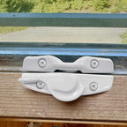Zinc Sash Lock and Keeper fit for Andersen Sash Lock & Keeper 1968 to Present (White)