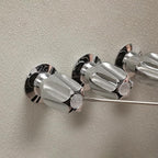 Danco (39619) Bathtub and Shower 3-Handle Remodel/Rebuild Trim Kit for Price Pfister Verve Faucets, Includes 12H-2H, 12H-2C, 12H-18D Stems, Knob Handles in Chrome, Pack of 1