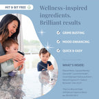 Therapy Clean All Purpose Cleaning Spray - Juniper & Lemon Zest 24 fl. oz - 100% Natural Scent, Kitchen Surface Counter, Surface Cleaner, Non Toxic All Purpose Cleaner Spray