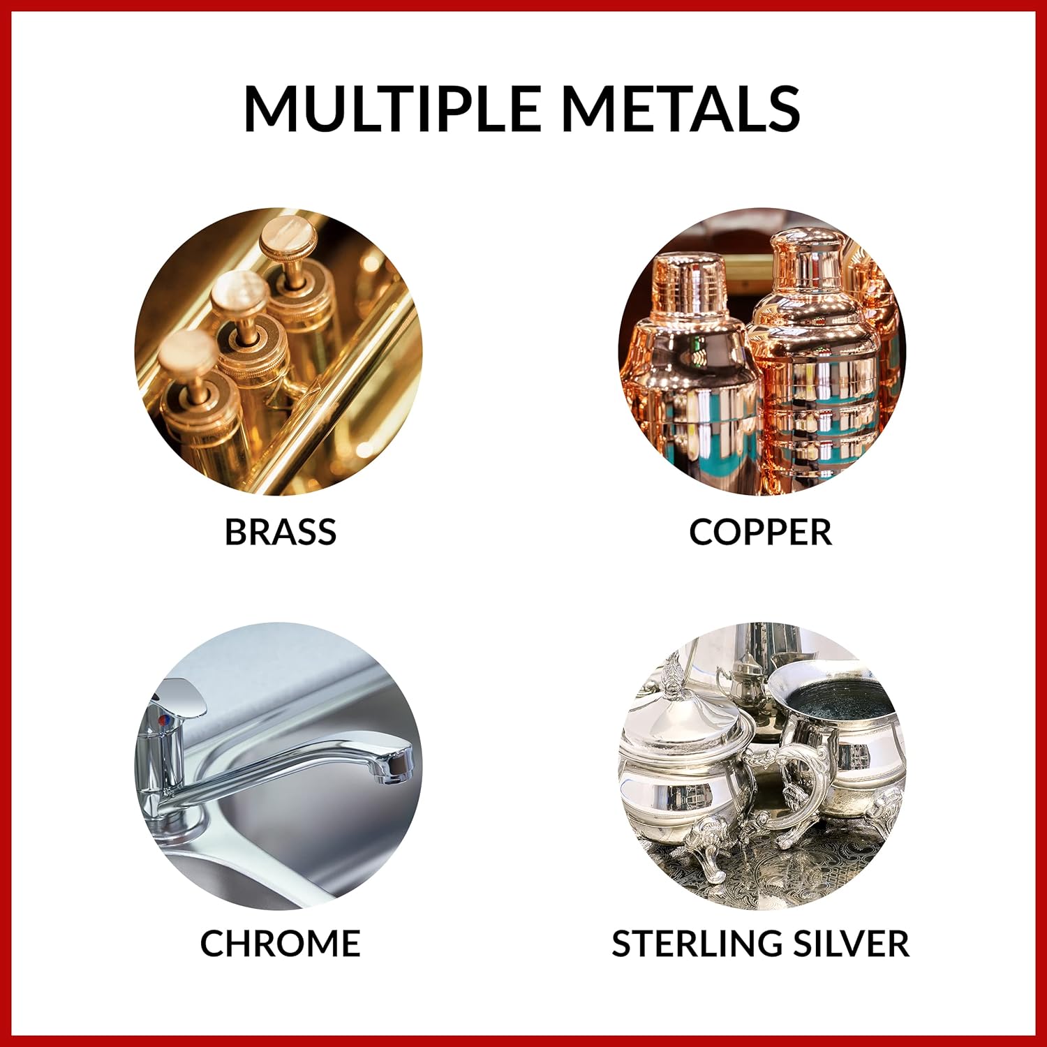 HOPE'S Brass Polish and Cleaner, Prevents Tarnish, Safe for Brass, Copper, Chrome, and Sterling Silver, Metal Polish for Cymbals, Trombone, Trumpet, and Other Instruments, 8 oz, Pack of 2