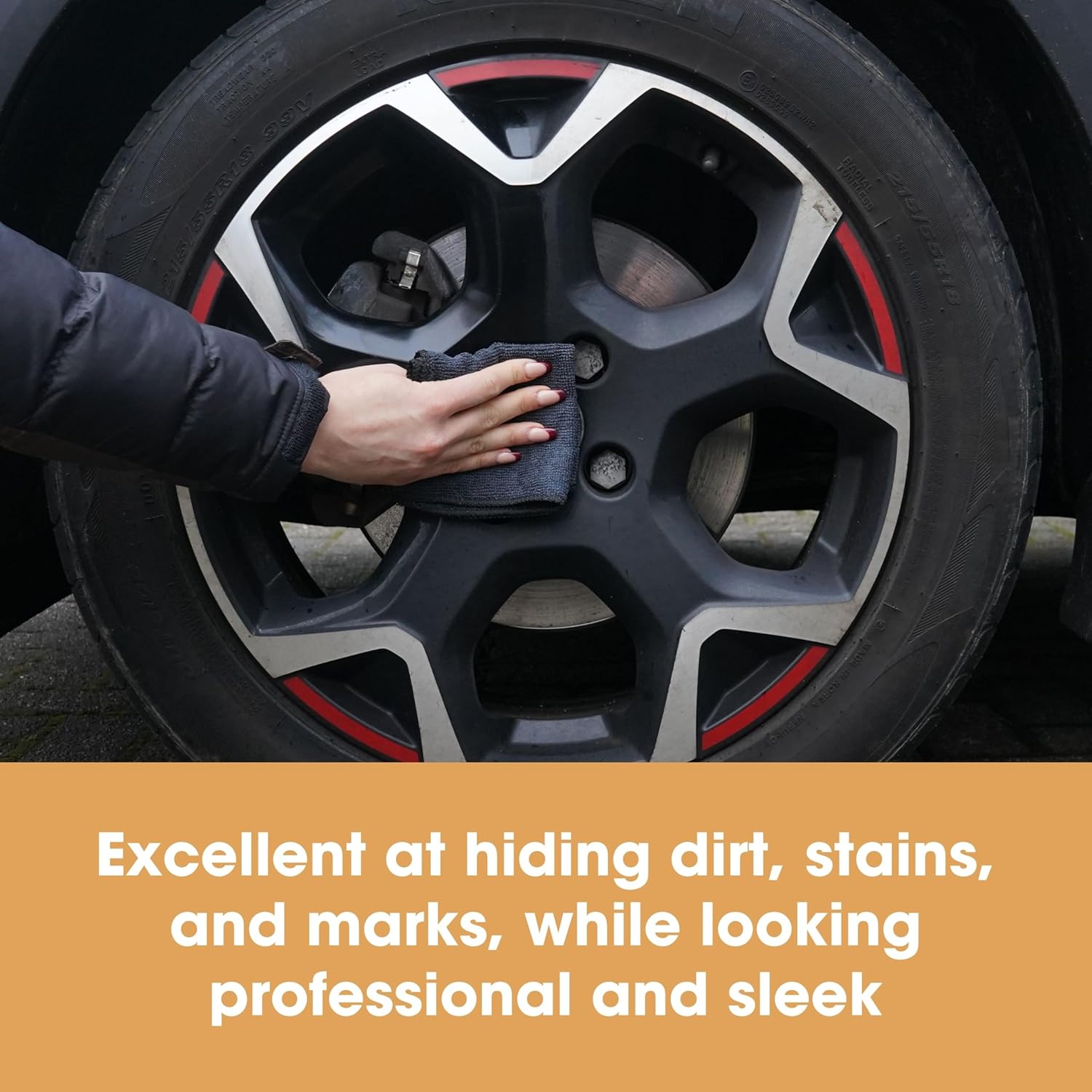 Furniture Clinic Pack of 10 Microfiber Cloths – Lint Free - Black Cleaning Cloths - Reusable and Washable