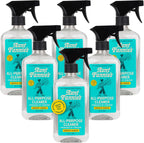 Aunt Fannie's All Purpose Household Cleaner, Multi-surface Spray, Powered by Vinegar for Kitchen, Bath, Windows and Countertops, Lemon Scent (Pack of 6)