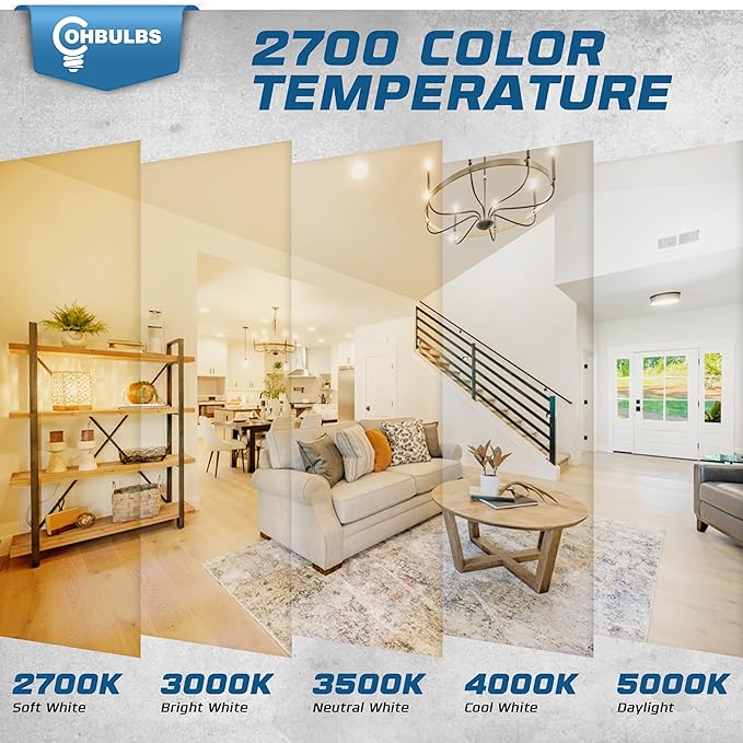 T6 Tubular Incandescent Light Bulb | 25W Clear Dimmable with E12 Candelabra Base, 180 Lumens Brightness | 2700K Warm White Light | Pack of 24