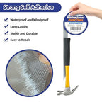 KING MOUNTAIN Grey Window Screen Repair Tape,3inX20FT Heavy Duty Screen Repair Kit for Window Screen and Screen Door Tears Holes,Strong Adhesive & Waterproof Window Screen Patch