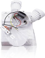 RuggedGrade 20W Lacuna II Series LED Flood Light - 2,400 Lumens - 5000K Bright White - White Housing - Outdoor LED Light - DLC 5.1 Premium