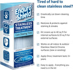 EnduroShield Stainless Steel Treatment Kit - Advanced Protection for Stainless Steel Surfaces - Makes surfaces easy to clean - Apply Once - Lasts Years