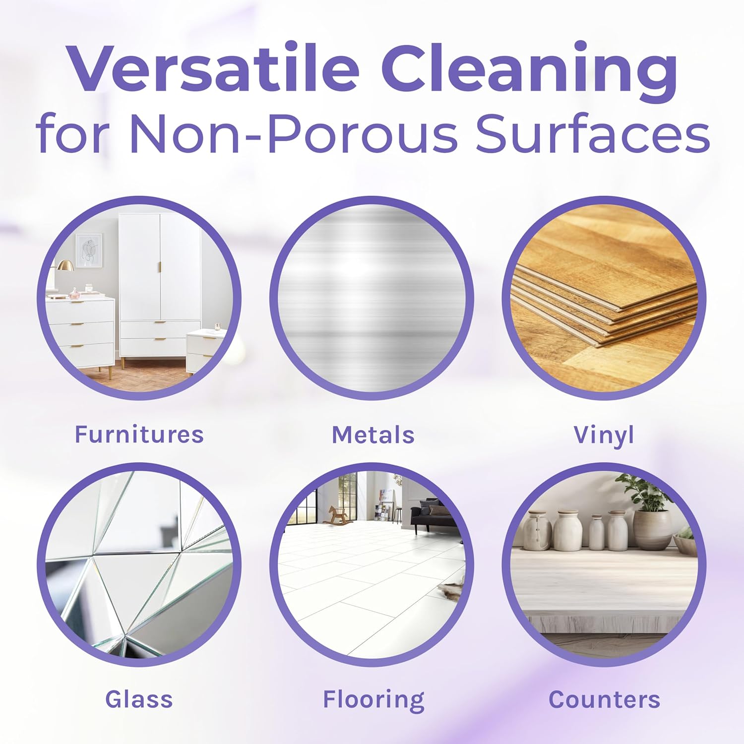 Hygea Natural Spotless Essentials - Concentrated Multi-Surface Cleaner for Home & Kitchen - Eliminates Dust Mites, Bed Bugs, Ants, Lice - Child & Pet Friendly - 24oz (Lavender Breeze Scent)