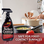 HOPE'S Perfect Cooktop Spray, Glass Ceramic Stovetop Cleaner, No Hazy Residue, Leaves Electric Stove Top Ranges Spotless, Clean Grease and Oil with Ease, Fragrance Free, 23 Fl Oz, Pack of 1