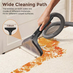 DEVOAC C8 Portable Carpet Upholstery Spot Cleaner Machine with Versatile Tools, Self-Cleaning, 18Kpa Powerful Suction, Pet Stain Remover, Car and Auto Detailer (Cyan)