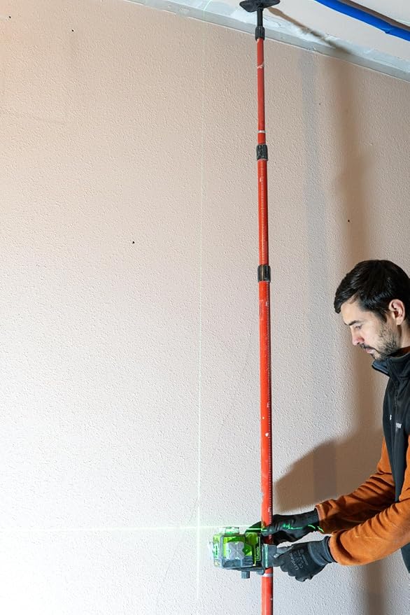 Firecore Laser Level Bracket Adjustable 1/4" and 5/8" Mount Adapter Line Laser Positioning Base-FLM30A