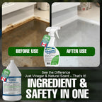 Eco Solutions Vinegar Cleaning Solution - multipurpose cleaning vinegar for home, outdoors & automotive, 20% vinegar concentrate (5.3 Gallon (20 Litre))