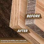 GSCIT Club Red Oak Edge Banding, 3/4 inch x 10ft roll of Veneer Edge Banding -Pre-glued Flexible, Real Wood Tape Banding for Cabinet Repair Furniture Restoration