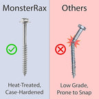 SafeRacks 3x8 Overhead Garage Storage Rack - 500 Pound Weight Capacity Height Adjustable Steel Ceiling-Mounted Rack with Accessories (Hammertone) (24"-45")