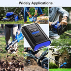 2 Pack 6.0Ah Lithium-ion Replacement for Kobalt 40V Battery Compatible with KPM1040A-03, KM-1640-06, KM 4040-06,Cordless Power Tool Battery