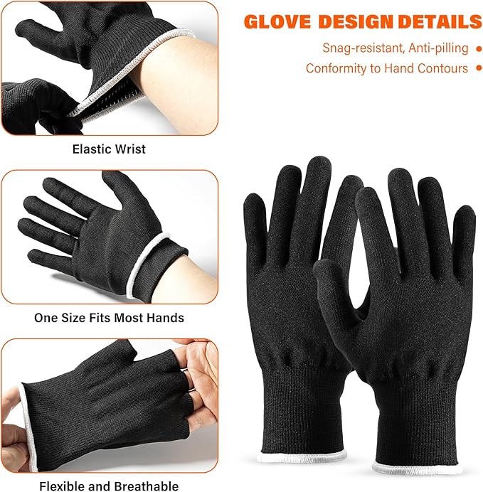 Gomake 4" Wide Razor Blade Scraper Tool with Adjustable 16''-58"(1.3ft -4.8ft) Long Handle, 20PCS Extra Metal Blades, Cleaning Glass Wall Scraper, Painting stripping tools, Tile, Floors, Walls