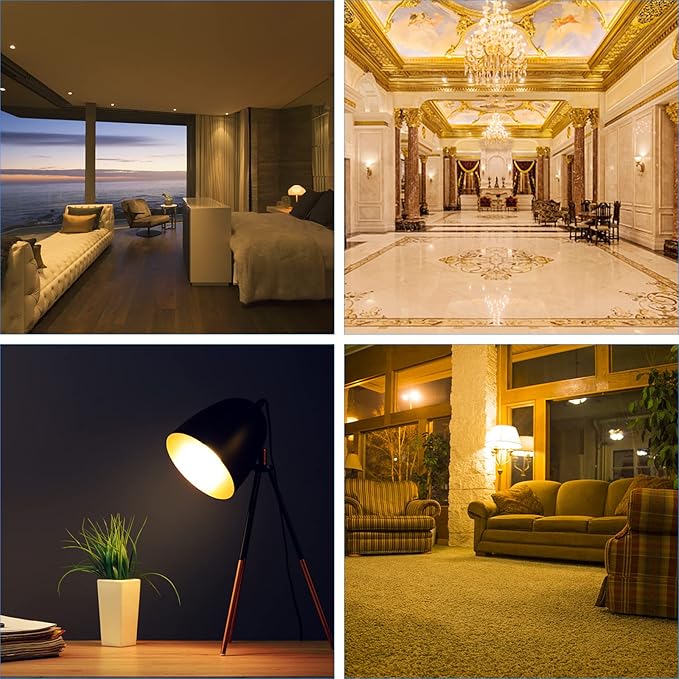 G9 Bulb 60W G9 Halogen Light Bulbs 2 Pin for Range Hood Lights, Microwave Ovens, Bathroom Light Bulbs, Chandeliers 120V 2700K Warm White 12 Pack