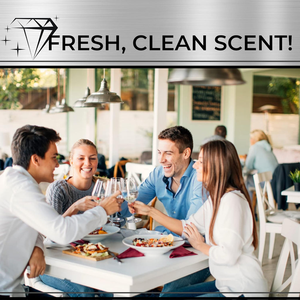 Restaurant Bio-Deodorizing Floor Cleaner Heavy Duty Commercial Concentrated Enzyme Degreaser and Odor Eliminator for Use in Mopping Bathroom, Kitchen, and Dining Room - 4 Gallons