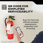 Kidde Commercial-Grade Fire Extinguisher for Office, Schools, Rechargeable, 2A10BC, 2 Pack