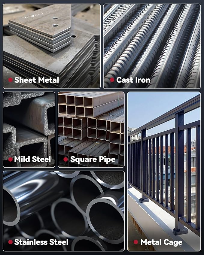 ARCCAPTAIN 110V/220V Stick Welder, [Large LED Display] 160Amp ARC Welding Machine with Synergic Control, IGBT Inverter Portable MMA Welder Machine with Lift Tig Hot Start, Arc force and Anti-Stick