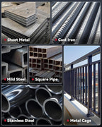 ARCCAPTAIN 110V/220V Stick Welder, [Large LED Display] 160Amp ARC Welding Machine with Synergic Control, IGBT Inverter Portable MMA Welder Machine with Lift Tig Hot Start, Arc force and Anti-Stick