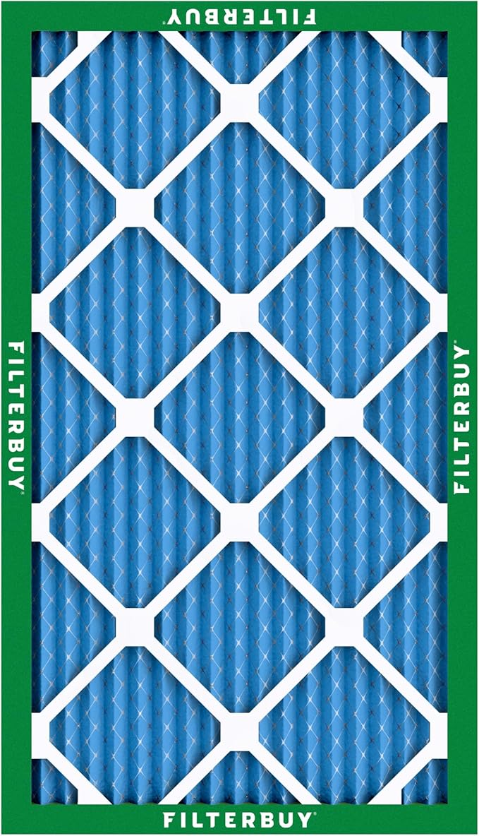 Filterbuy 15x30x1 Air Filter MERV 13 (MPR 1900) Health Defense Replacement (4-Pack), Electrostatic Pleated HVAC AC Furnace Filters, Made in USA (Actual Size: 14.50 x 29.50 x 0.75)
