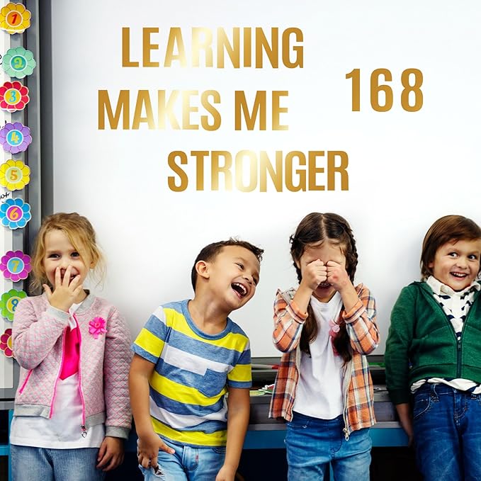 910 PCS 42 Sheets Letter Stickers Large Mailbox Numbers and Letters Self Adhesive Vinyl Waterproof Custom Alphabet Number Stickers for Mailbox Address, DIY Crafts, Door, Windows Decor (3 Inch,Gold)