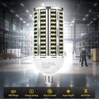 4 pack 120W LED Corn Light Bulb(1200W Equivalent ) ,Commercial Grade DayLight 5000K E26/E39 15900LM Medium Mogul Base LED Lamp,Large Area Lights For Outdoor Indoor Garage Warehouse Factory Bay Light
