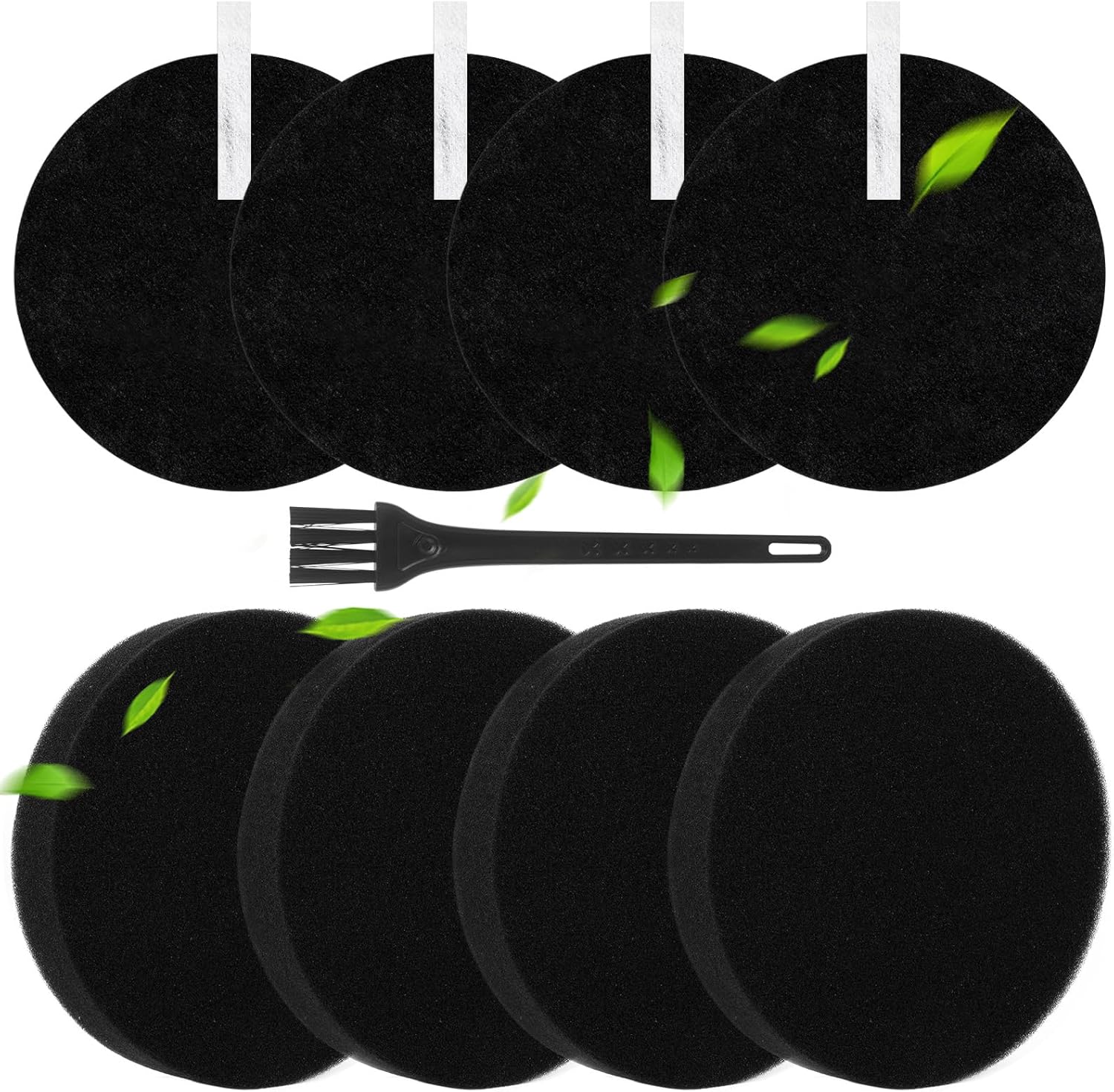 2252 Vacuum Filters for Bissell CleanView Vacuum Cleaner 3197A 3198A 2256 3534 3536 2258 2253 1979 2190, Compare to Part #1608225 & 1601972