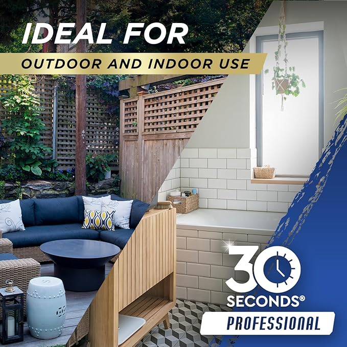 30 SECONDS Pro Mold and Mildew Stain Remover | Scrub Free | Brighter Results Instantly | Ready To Use | 32 Fl. Oz.