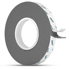 Tesa Double Sided Tape Heavy Duty 0.4in x 10ft 6311, Adhesive Mounting Tape Waterproof, Strong Foam Tape for Walls, Extreme Temp Resistant No Residue Removal Two Sided Tape for Auto, Home, Office