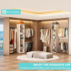 Walk in Closet Organizer System - Built-in Garment Rack