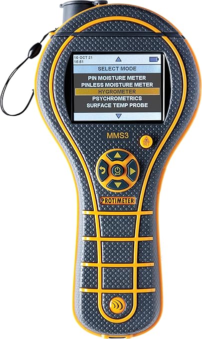 Protimeter BLD9800-C MMS3 Standard Kit Moisture Meter with Hard Case