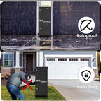 Package Delivery Boxes for Outside, Parcel Drop Boxes with Lock, Custom Address Stickers Package Drop Boxes for Outside is Weatherproof,Package Delivery Box for Porch,No Installation(15*18*43.5 in)