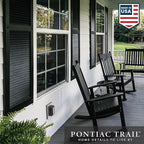 Board & Batten Vinyl Shutters (1 Pair) | 14.5"x55" (4-Board) - Coffee Bean | Exterior Window Shutters | Includes Mounting Hardware | Simple Installation | Made in USA