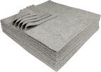 Ultra-Cut Absorbent Microfiber Towels, Silver-Embedded, Lint & Scratch-Free, for Home, Lab, & Dairy Industry Use, 12x12 Inches 25-Pack