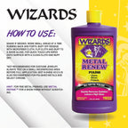 Wizards Metal Polish Cream Metal Renew - Cleans, Shines and Protects All Metals - Cream Fast-Cut Polish and Stainless Steel Cleaner - High Gloss Metal Polish - 32 oz