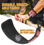 HiRui Magnetic Wristband for Tools – Ultra-Strong 15 Neodymium Magnets Hold Screws, Nails & Bits, Dual Pockets – Hands‑Free for DIY, Home Repairs, Auto – Gift‑Ready for Dad, Husband, Grandpa (Red)