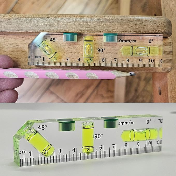 Magnetic T type 45°/90°/180° 3 Different Bubbles Shatterproof Cross Check Bubble Level Torpedo Pocket Levels String Line Tools For Picture Hanging Machinist Construction