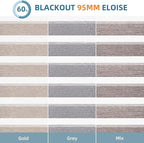 SmartWings Motorized Zebra Shades Work with HomeKit, Alexa, Google Home, 90% Blackout Light Filtering Day Night Sheer Blinds, Privacy Light Control, for Home/Office, Customized, Multi Color Samples