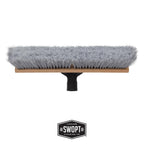 SWOPT 18” Premium Multi-Surface Push Broom Head — Indoor and Outdoor Push Broom — Cleaning Head Interchangeable with All SWOPT Cleaning Products for More Efficient Cleaning and Storage