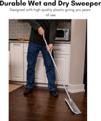 BIRDROCK HOME 23" Microfiber Dry Mop for Floor Dust Cleaning Sweeper - Rejuvenate Restorer Mops - Heavy Duty Home Set - Hardwood Tile Laminate Cleaner - Washable Removable