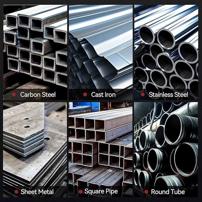 ARCCAPTAIN 220Amp 10PCS Rods Stick Welder, [Large LED Display] ARC/Lift TIG Welding Machine with Synergic Control, IGBT Inverter 110V/220V MMA Welder Machine with Hot Start, Arc force, and Anti-Stick