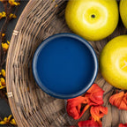 Dixie Belle Paint Company Chalk Finish Furniture Paint - Bunker Hill (32oz) - Matte Indigo Blue Chic Chalk Mineral DIY Furniture Paint