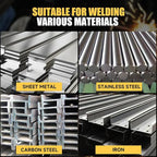 Alloyman 120A Stick Welder 110V for 1/16"-1/8" Rods, LED Display with Digital IGBT Inverter small welding machine, Portable Welding Machine with Hot Start, Arc force and Anti-Stick