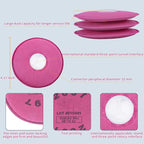 2097 Respirator Filters (50Pcs/25Pairs), Respirator Cartridges with Activated Carbon Layer, Filter for 6200, 6502, 6800, 7502 Respirator, for Against Particulate, Dust, Organic Vapor, Painting